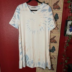 Luna Ticino tie dye T Shirt Dress